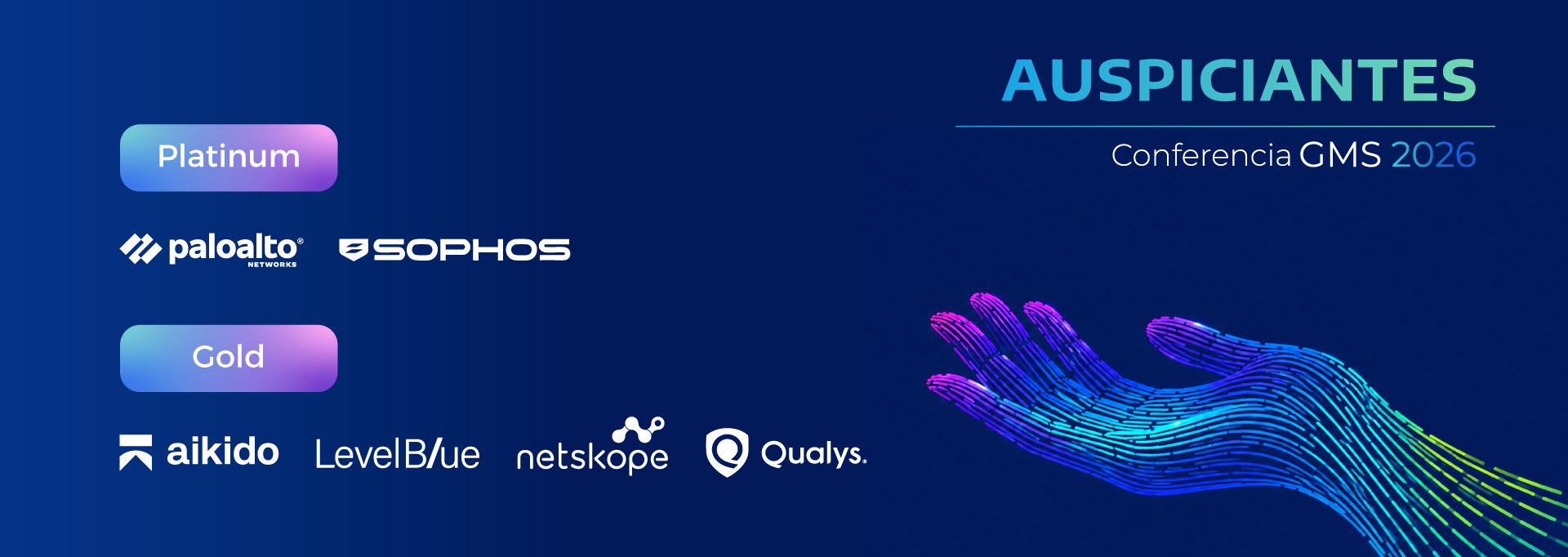 Auspiciantes Conferencia GMS 2026